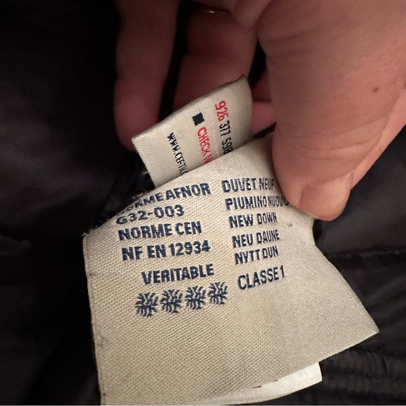 Moncler Lans Black Down Jacket - Picture 10 of 14